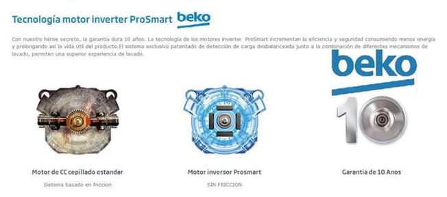 Serjacor - Tecnología motor inverter ProSmart beko